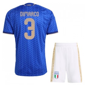 Jalkapallo Peliasut Italia Dimarco 3 Lasten Koti Pelipaita MM-kisat 2026 Lyhythihainen